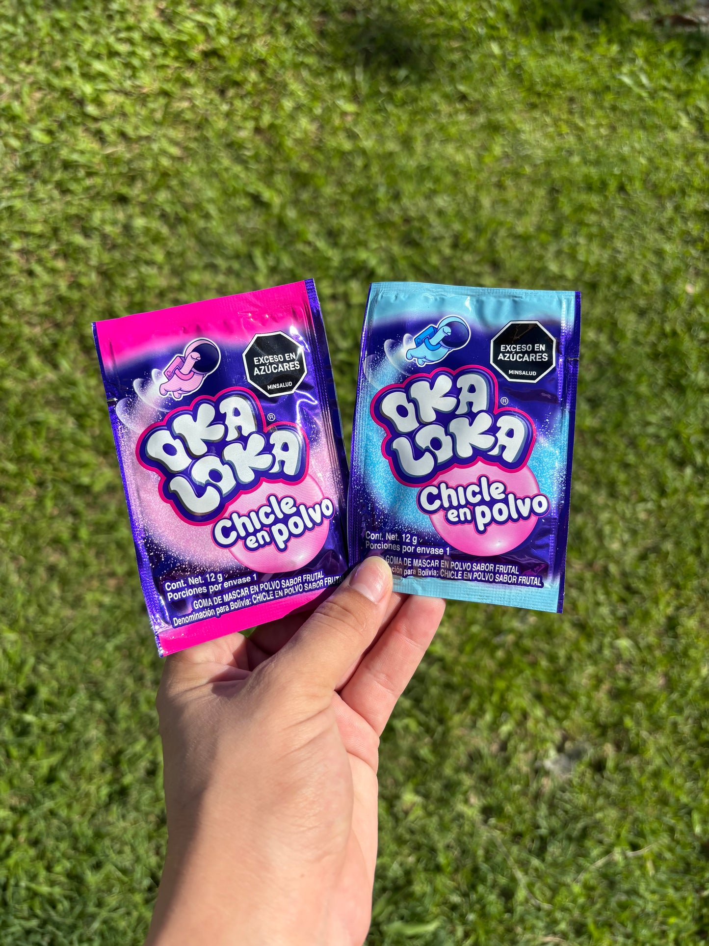 Oka Loka Chicle en polvo