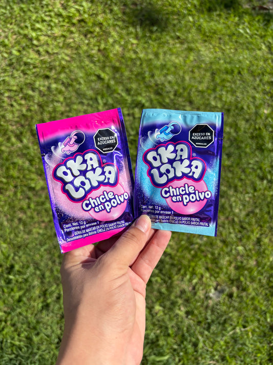 Oka Loka Chicle en polvo